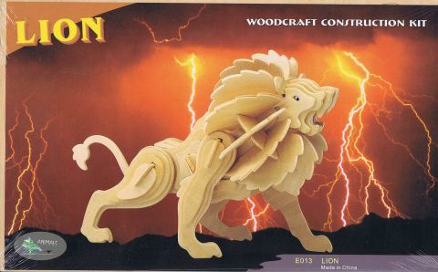 Lion, Woodcraft Construction Kit (1)